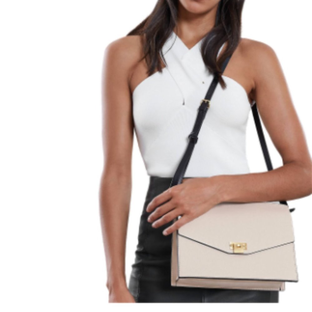 Reiss London Conway Shoulder Bag White Brand New